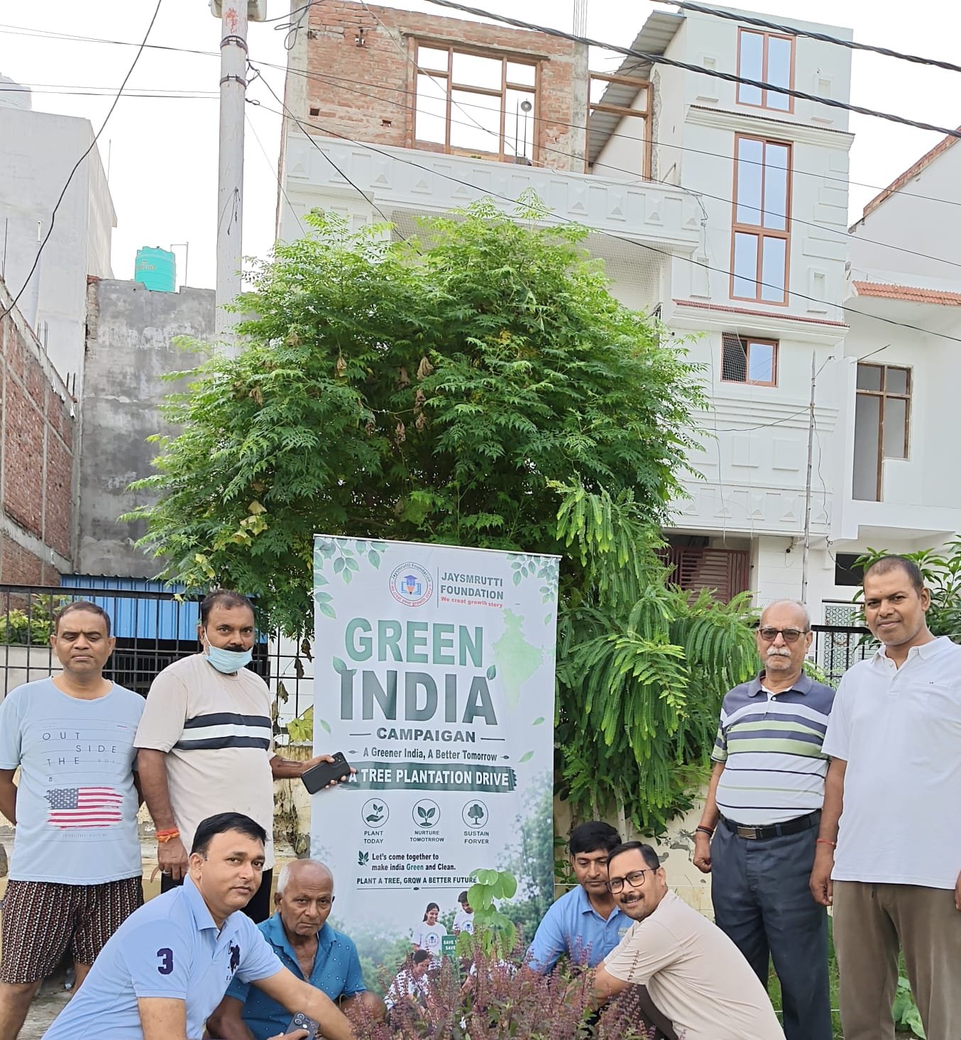 Jaysmrutti Foundation Organizes Green India Campaign